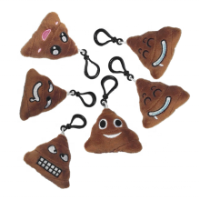 Emoji Keychain Mini Cute Plush Toys Gifts, Christmas Key Chain Decorations, Kids Party Supplies